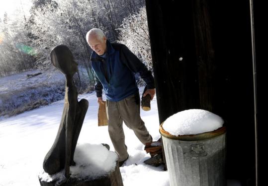 Dr. Mahlon Hoagland, shown at his Vermont home, discovered amino-acid activation.
