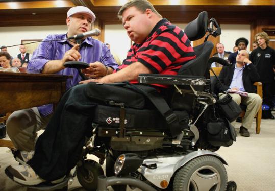 Legislators are also considering a bill requiring proper wheelchair fastening in vehicles. Kenny Cieplik spoke of injuries sustained in a crash in which his wheelchair was fastened in the vehicle, but the restraints broke.