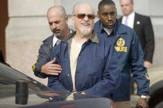 Tony Alamo answered questions from reporters yesterday outside the courthouse in downtown Texarkana, Ark.