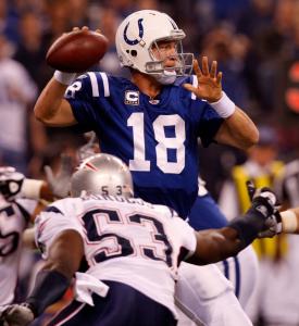 Peyton Manning threw for 327 yards, and his fourth touchdown pass was the game-winner.
