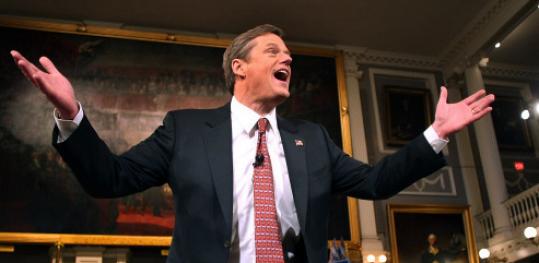 Charlie Baker, the challenger who has shown the most potential.