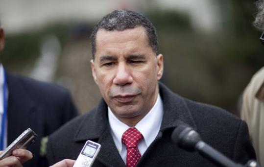 Governor David Paterson of New York said he will speak to the state’s key Democrats about his political future.