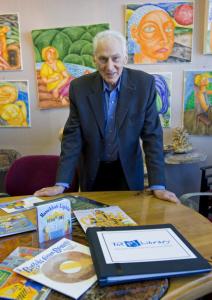 Harold Grinspoon’s PJ Library sends books to Jewish children at no cost.