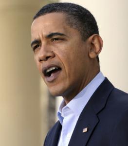 Obama dismissed the assertion of unconstitutionality as 'talking points.'