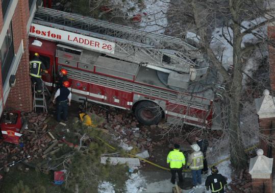 Fire Lieutenant Kevin Kelley died when Ladder 26 lost its brakes, careered down a steep hill, and slammed into a Mission Hill apartment building.