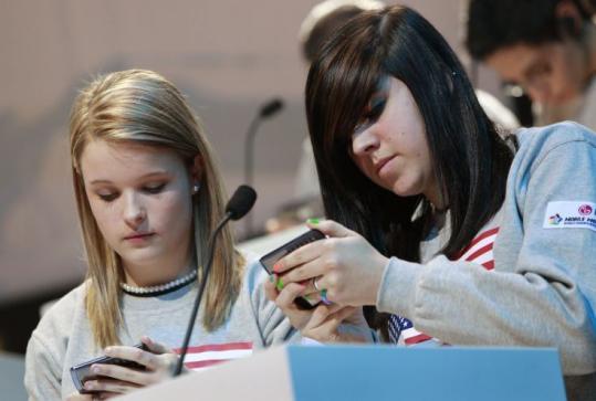 The percentage of Americans age 12 to 17 who use text messaging reached 54 percent last year, double since 2006.