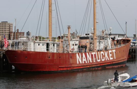 Oldest US Lightship Comes Home To Boston - The Boston Globe