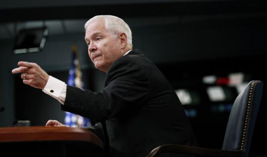 Secretary of Defense Robert Gates said at a press conference he was optimistic Congress would eventually back his budget cuts.