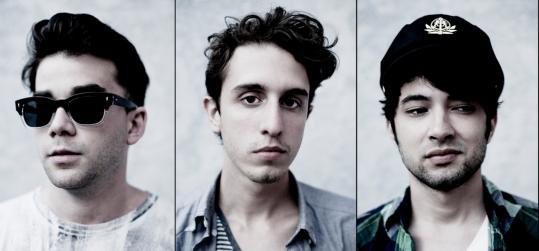 Beach Fossils are (from left) Tommy Lucas, Dustin Payseur, John Pena.