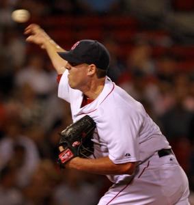 Sox starter John Lackey earned his 13th win of the season last night, holding the Orioles in check for seven innings.