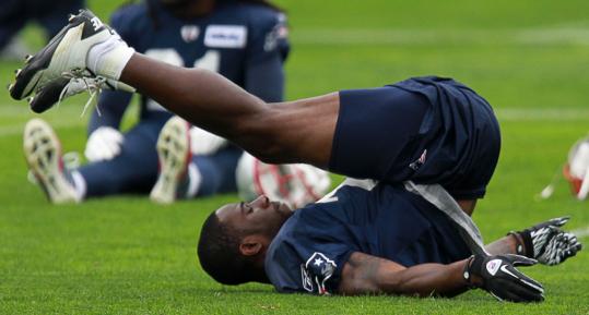 Cornerback Kyle Arrington would bend over backward to remain a starter for the Patriots.