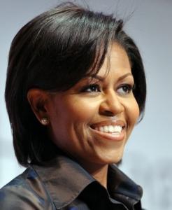 Michelle Obama has replaced Chancellor Angela Merkel of Germany at the top of Forbes magazine’s annual list of the 100 most powerful women in the world.