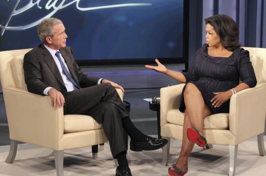 George W. Bush told Oprah Winfrey that he should have sent troops into New Orleans sooner after Hurricane Katrina.