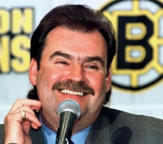 Pat Burns won coach of the year with the Bruins, leading them to the playoffs - 539w
