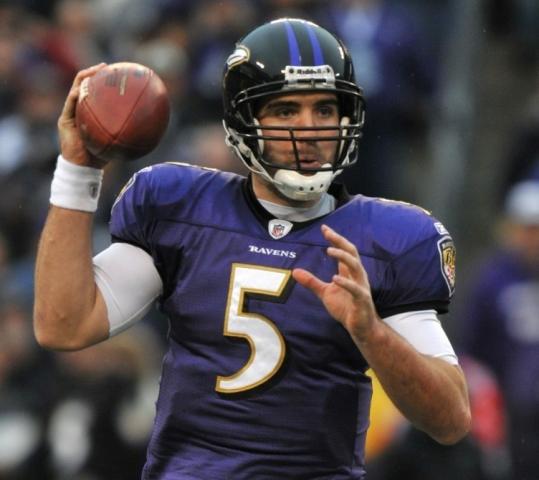 The Ravens ranked 22d in total offense even though Joe Flacco threw for career highs of 3,622 yards and 25 touchdowns.