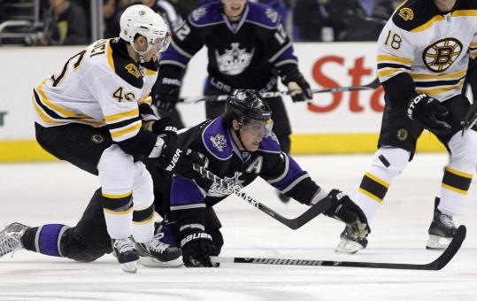 The Bruins need center David Krejci to play better than he did in Monday’s loss at Los Angeles.