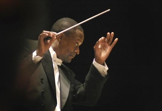 Thomas Wilkins, music director of the Omaha Symphony, will conduct the Boston Symphony Orchestra’s Youth and Family Concerts.