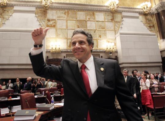 Governor Andrew Cuomo became personally involved in the effort to legalize gay marriage.