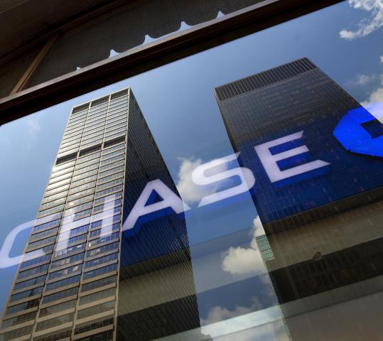A few Internet blogs reported that JPMorgan Chase might acquire Bank of America, which says that talk is baseless.