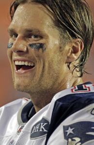 Tom Brady had about 517 reasons to smile after a big game Monday night.