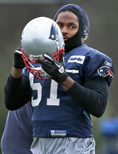 Jerod Mayo has watched film of the painful Super Bowl loss, to learn from it as he would any other game.