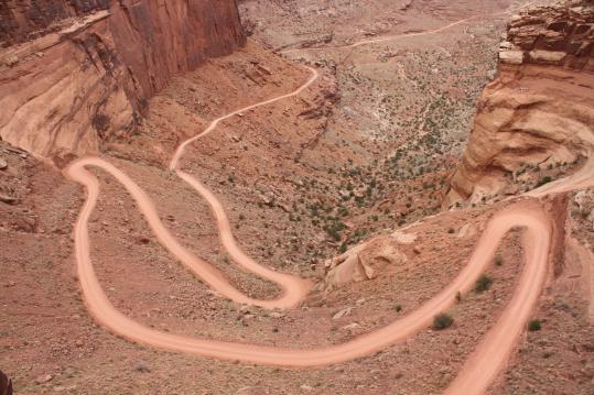 biking white rim trail