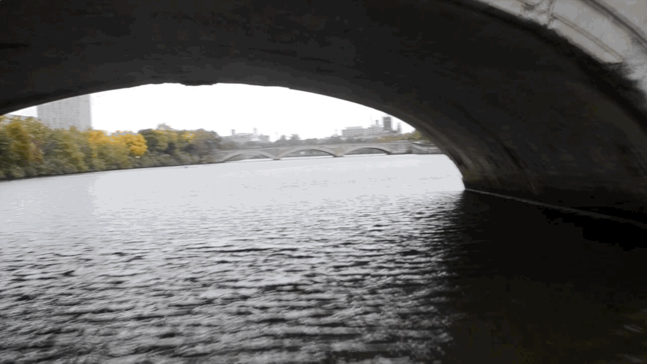The Head of the Charles Race in 20 Seconds