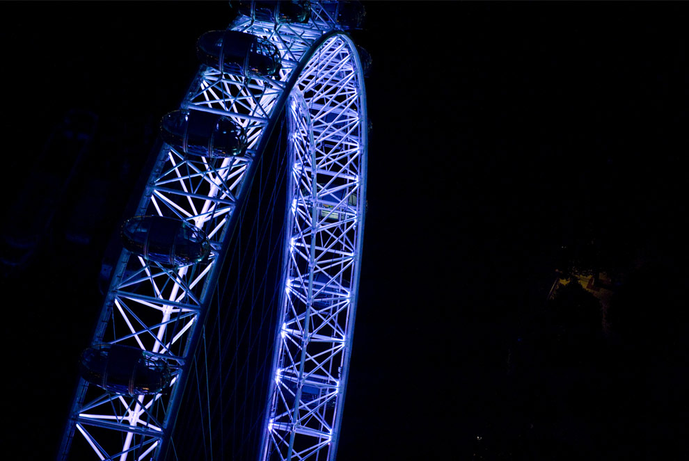 Фотография: Ночной Лондон - вид сверху. (Часть 2) №7 - BigPicture.ru
