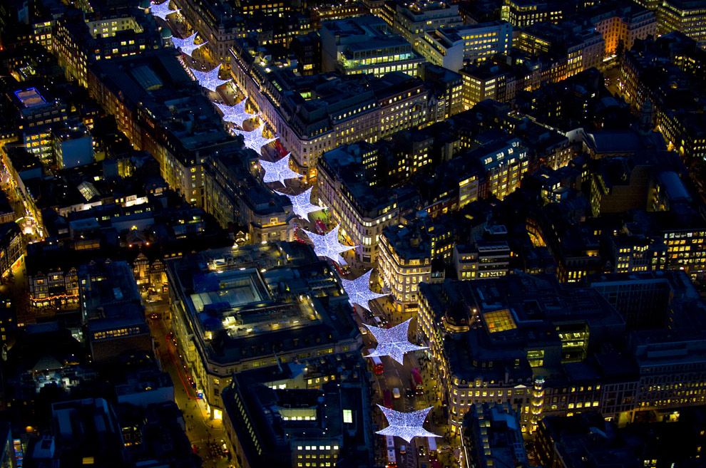 Фотография: Ночной Лондон - вид сверху. (Часть 2) №8 - BigPicture.ru