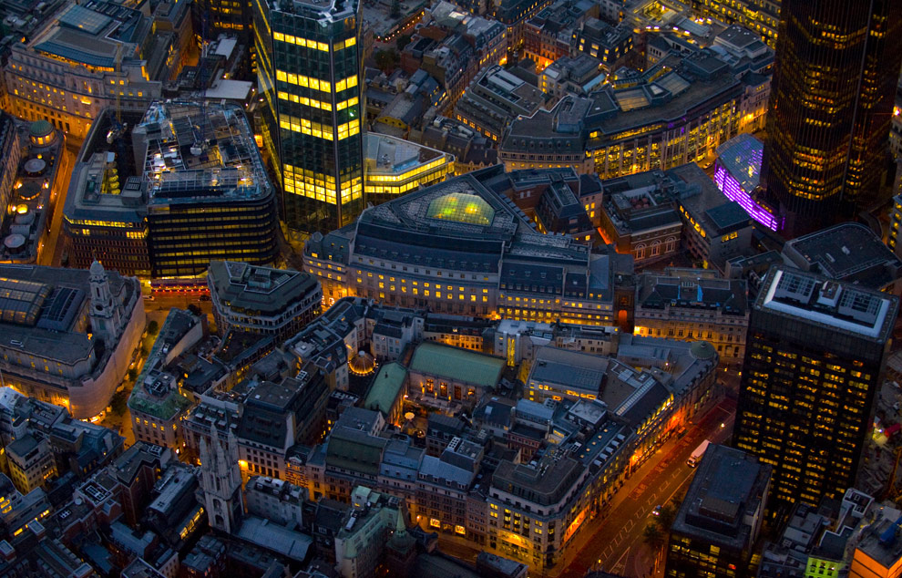Фотография: Ночной Лондон - вид сверху. (Часть 2) №24 - BigPicture.ru