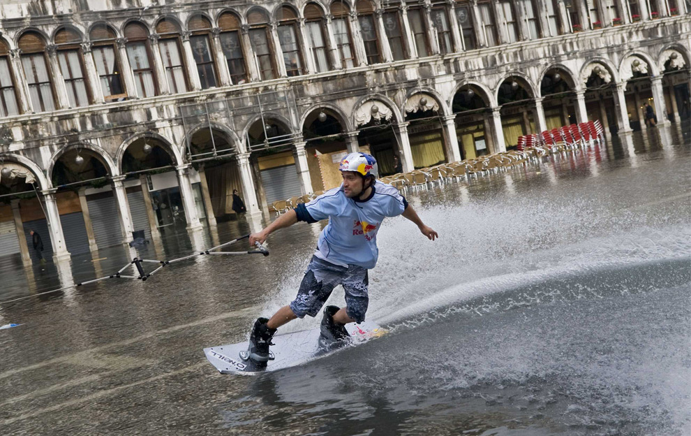 Venecia Europa agua inundacion 2008