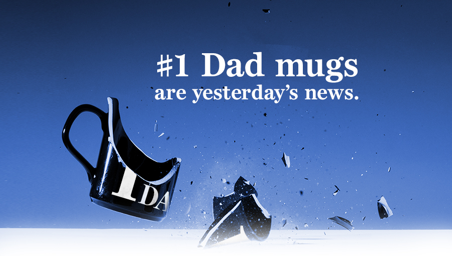 #1 Dad mugs are yesterday's news