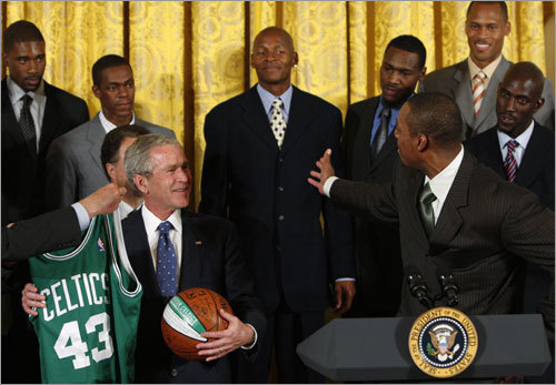 Celtics visit the White House - Boston.com