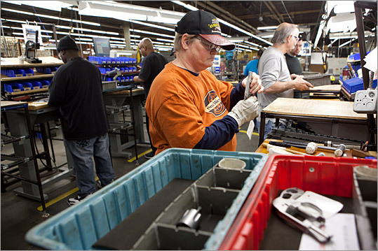 Smith & Wesson's gun factory in Springfield - Boston.com