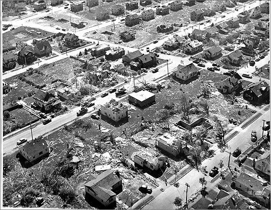 From back in the day: Worcester tornado 1953 - Boston.com