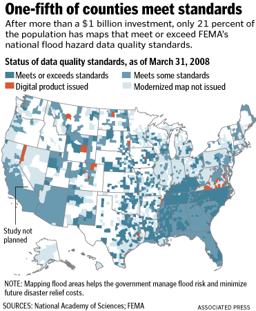 Report calls for upgrading federal flood zone maps - The Boston Globe