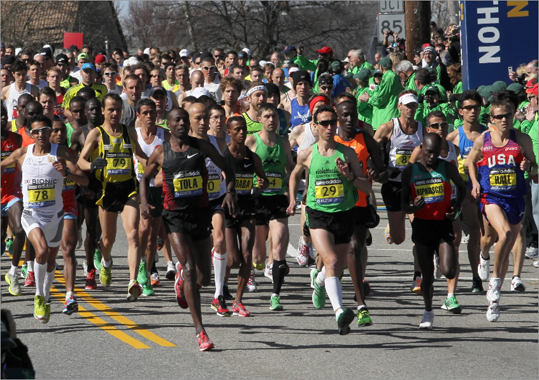 Celebrities and elites at Boston Marathon - Boston.com