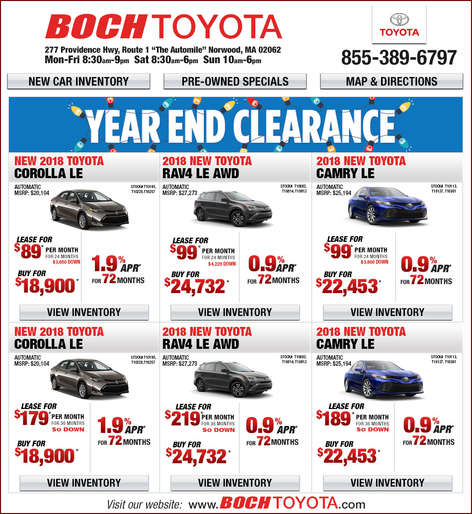 Boch Toyota On The Automile In Norwood Ma