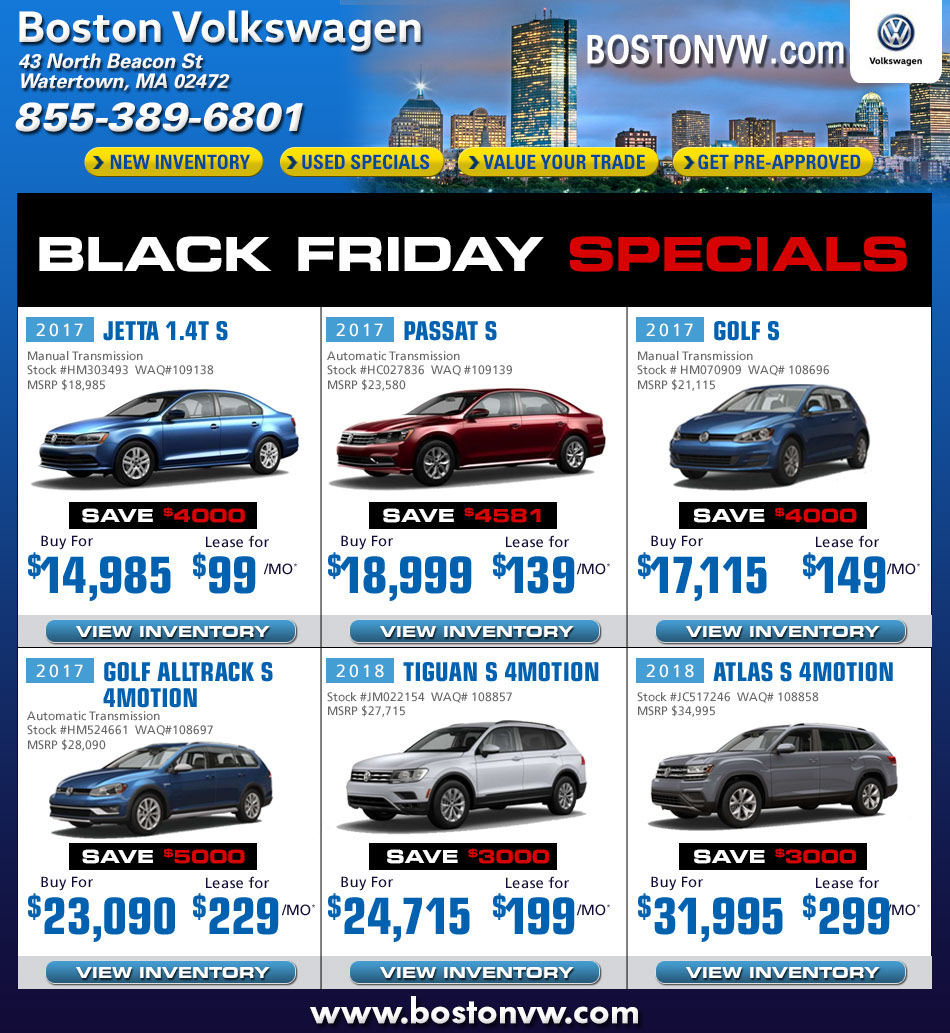 Boston VW Dealers in Watertown, MA Boston Volkswagen Car Deals