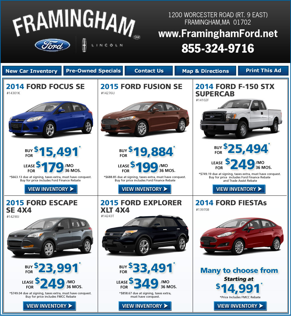 Framingham ford dealer #5