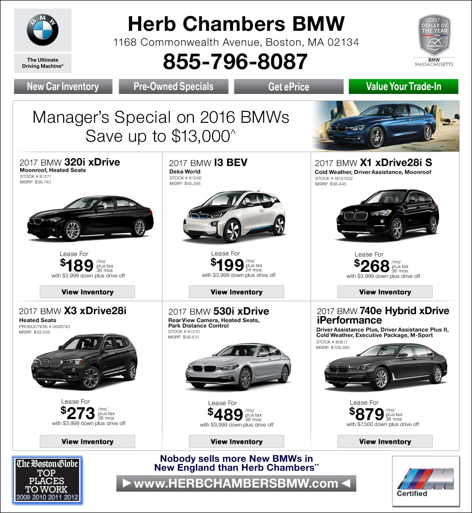 Herb Chambers BMW of Boston Boston BMW Dealers