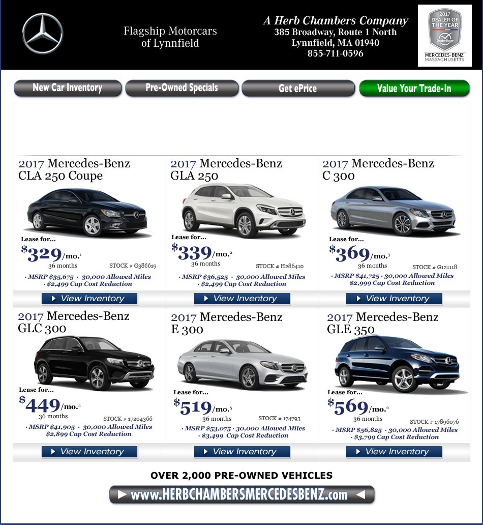 Flagship Motorcars of Lynnfield, A Herb Chambers Company Boston MercedesBenz Dealers Lynnfield