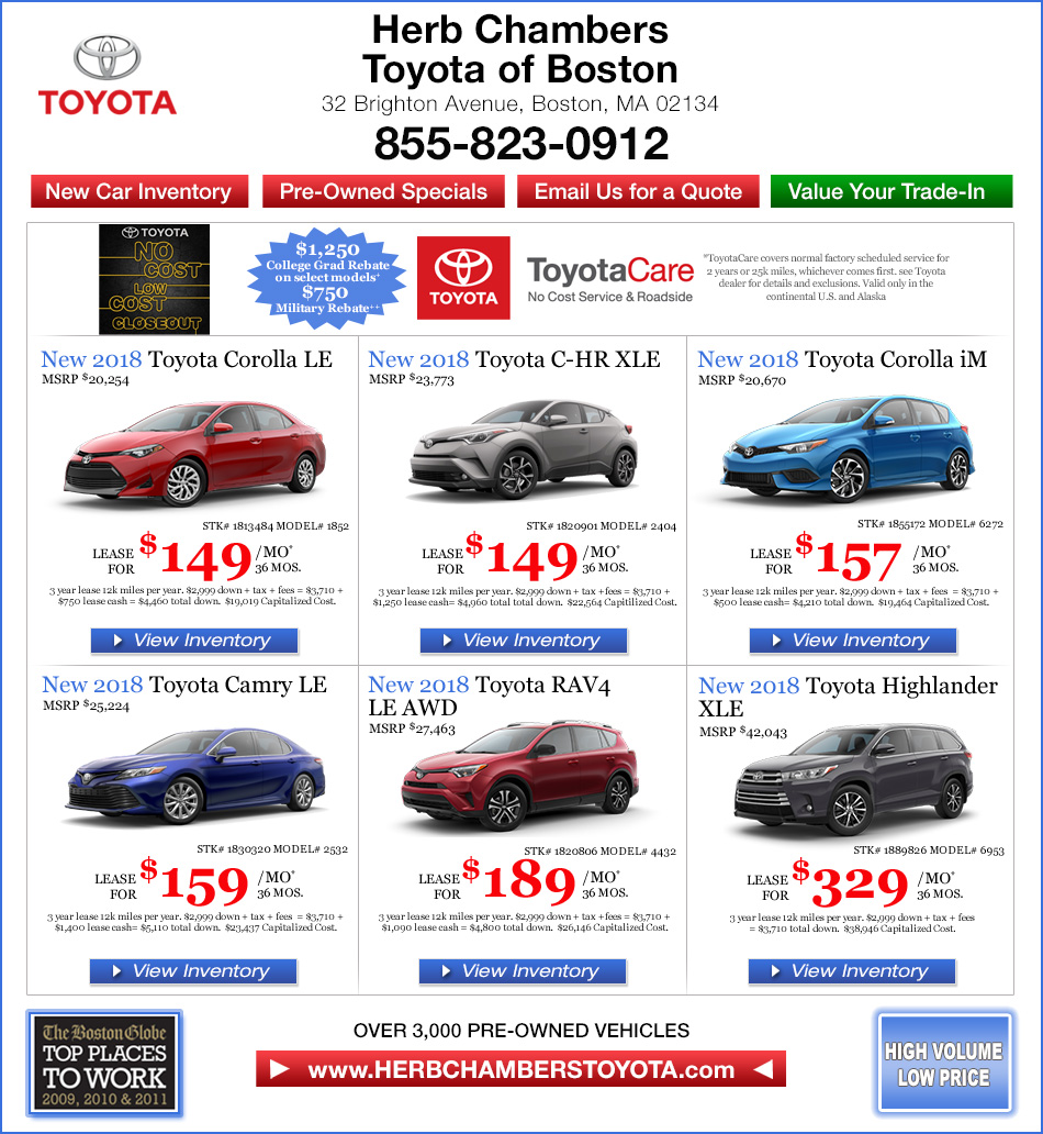 Herb Chambers Toyota of Boston Toyota Dealers Boston