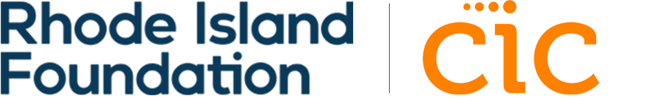 Rhode Island Foundation and CIC logos