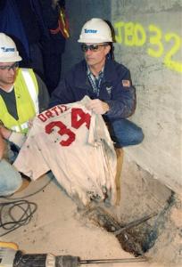 Yankees Unearth Buried Jersey, Save 