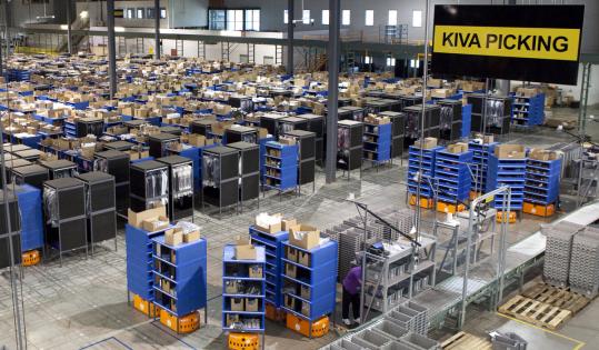 Amazon buys robot maker Kiva for $775m - The Boston Globe