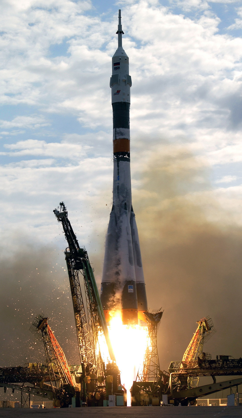 俄罗斯拜科努尔航天发射基地 